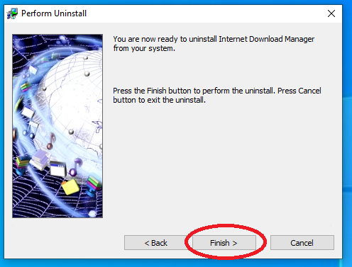 Internet Download Manager (IDM) Uninstalling Step 12